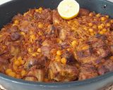 Foto del paso 6 de la receta: Fideos tostados con costillas de cerdo y garbanzos