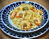 Foto del paso 6 de la receta: Capellini con langostinos a la mexicana