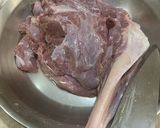 A picture of step 1 of Roast & Bake whole Mutton Leg (Bakray ki raan).