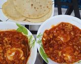 Gambar langkah 7 resipi Shakshuka suka hati💖💖.