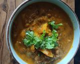 A picture of step 4 of Tuver Sabji in cooker.