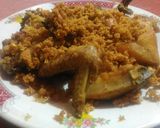 Foto langkah ke 3 dari resep Ayam goreng kremes.