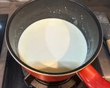 A picture of step 4 of Cod Mornay - this is an amazing Luxary Dish for a WOW.