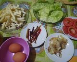 Foto del paso 2 de la receta: Chivito al plato, con fritas😍😋