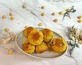 Foto do passo 4 de Bolinhos de grão de bico e cogumelos