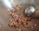 A picture of step 3 of Masaledar Spinach and chole Curry.