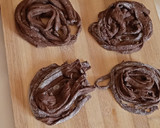 A picture of step 3 of Cocoa Tagliatelle with Butter, Sage, and Walnuts.