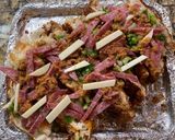 Hình bước làm 2 của món Bánh mì nướng satay(sa tế)