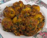 A picture of step 19 of Spicy, Flavorful & Super Tasty Kathiyawadi Lasaniya Batata.