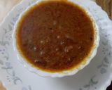 A picture of step 3 of Rajama curry.