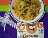 A picture of step 17 of Vegetable Tahiri.