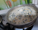 Foto del paso 5 de la receta: Pollo en crema con espinacas y elote