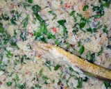 A picture of step 9 of Danbun shinkafa.