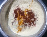 A picture of step 2 of Pani Pakora.