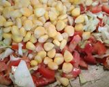 A picture of step 3 of Cheese cornflakes veggie poha.
