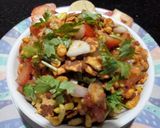 A picture of step 1 of Chana jor garam.