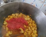 A picture of step 6 of Masala mushrooms.