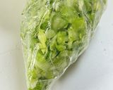 A picture of step 3 of Easy Gyoza Recipe: How to Wrap and Freeze.