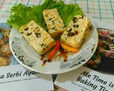 Foto langkah ke 5 dari resep Tahu Telur Daun Kelor Kukus Dandang.