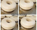 A picture of step 4 of Chewy Doughnuts.