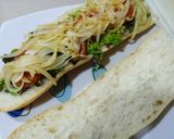 Foto del paso 4 de la receta Bocata de pechuga con lechuga