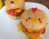 Foto del paso 25 de la receta: Hamburguesa de nugget de pollo🍗y takis fuego🌶️