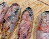 Foto del passaggio 5 della ricetta Zucchine Smash ripiene 🥒🥓🧀