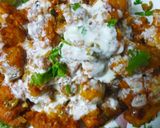 A picture of step 3 of Cheesy masala pav.