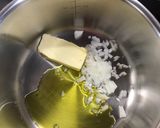 Spenótos-gorgonzolás rizottó koktélparadicsommal recept fázis 1 fotója