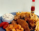 عکس مرحله 5 از دستور بال و میگو سوخاری 🦐