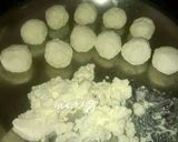 A picture of step 3 of Rasbhare Rasgulle.