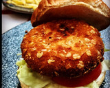 Foto del paso 5 de la receta: Burger de pollo casera