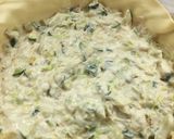 Foto del passaggio 3 della ricetta Torta salata pancetta porro zucchine (vegan)