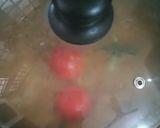 A picture of step 6 of Shahi Tomato curry.
