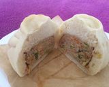 A picture of step 8 of Pork and Vegetable Steamed Buns (Baozi).
