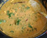 A picture of step 5 of Mater paneer(shruti 's style😉).