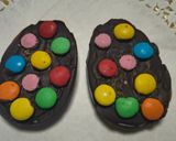 Foto del paso 3 de la receta: Huevos De Pascua Tableta Con Chocolate Negro, Blanco, Dulce De Leche Y Rocklets Estilo Bajoneros