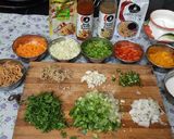 A picture of step 1 of Chinese style Veg manchow soup.