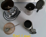 Foto del paso 1 de la receta: Desayuno de supervivencia en Placa de inducción (5 ingredientes)