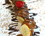 Foto del paso 2 de la receta: Banana con dulce de leche y chocolate
