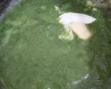 A picture of step 9 of Saag Paneer.