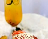 Hình bước làm 2 của món Nước khoáng pha sốt chanh leo