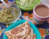 A picture of step 3 of Quesadillas with Delicious Guacamole.