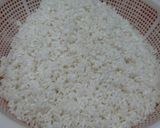 Hình bước làm 1 của món Xôi mặn kiểu Đài Loan