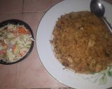 A picture of step 3 of Shinkafar Cauli fulawa me kaza.