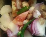 A picture of step 1 of Makhana Matar Paneer Curry.