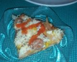 Foto langkah ke 8 dari resep Pizza Roti Tawar Teflon.