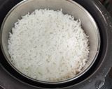 A picture of step 5 of Maharashtrian aamti bhat batatyachya kachrya.