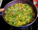A picture of step 8 of Hot and Sour Soup.