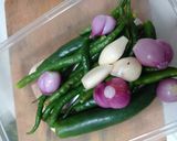 Foto langkah ke 2 dari resep Cumi Tempe Cabe Ijo.